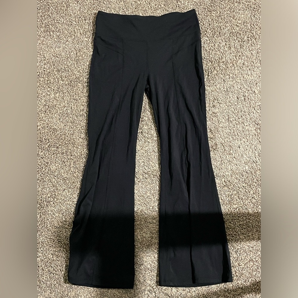 Black Flare Yoga Pants